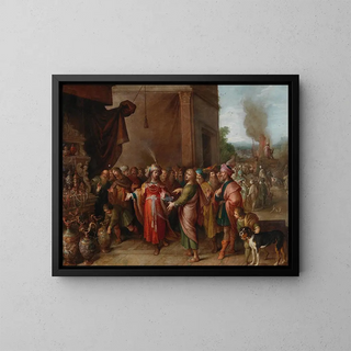 Frans Francken the Younger - Croesus showing Solon his Riches.webp