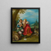 Audience - Frans Francken der Jüngere — gerahmtes Bild an der Wand
