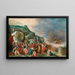 Die Durchquerung des Roten Meeres - Frans Francken der Jüngere — gerahmtes Bild an der Wand