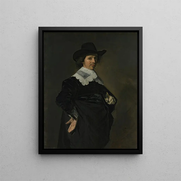 Paulus Verschuur 1606-1667 - Frans Hals — gerahmtes Bild an der Wand
