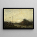Landschaft - Frans Helfferich — gerahmtes Bild an der Wand