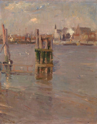 Frans Hens - A View on the Scheldt.webp