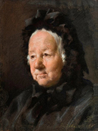 Frans Schwartz - Portrait of the Reverends wife Mrs Tidemand.webp