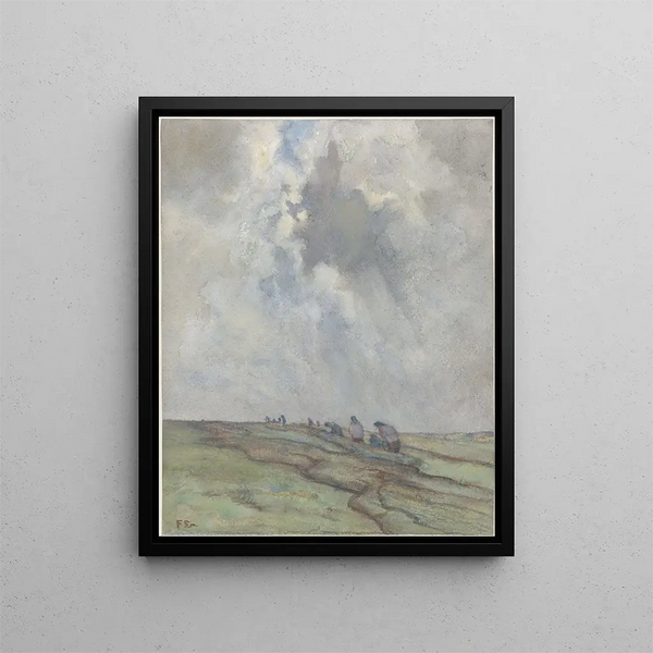 Trockengitter - Frans Smissaert — gerahmtes Bild an der Wand