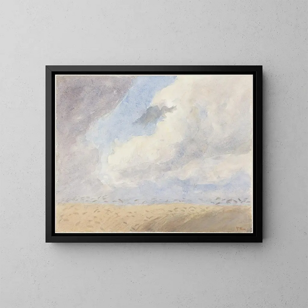 Weizenfeld - Frans Smissaert — gerahmtes Bild an der Wand