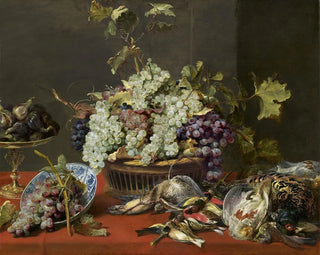Natur stillleben mit Trauben und Wild - Frans Snyders — Ansicht des Kunstwerks