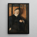 Portrait des Kunstkritikers Sander Pierron - Frans Van Holder — gerahmtes Bild an der Wand