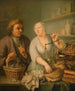 Am Markt - Frans van Mieris der Jüngere — Ansicht des Kunstwerks