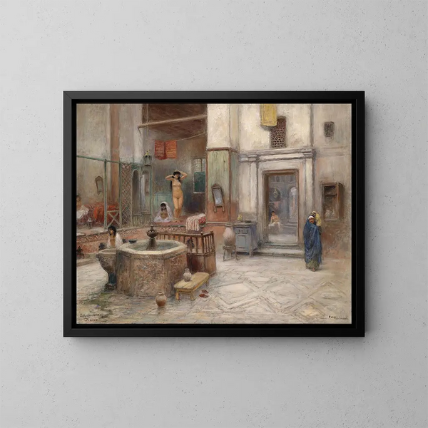 Mauvais à Kairo - Frans Wilhelm Odelmark — gerahmtes Bild an der Wand