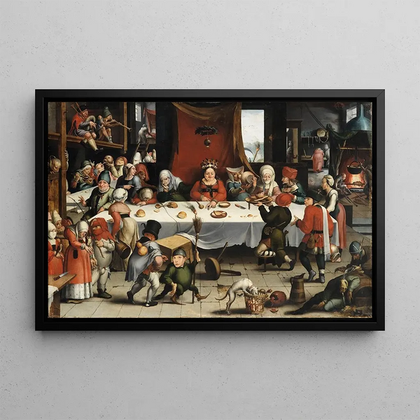 Frans Xaver Hendrick Verbeeck - Burlesque Feast.webp