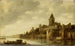 Ansicht des Valkhof in Nimwegen - Frans de Hulst — Ansicht des Kunstwerks