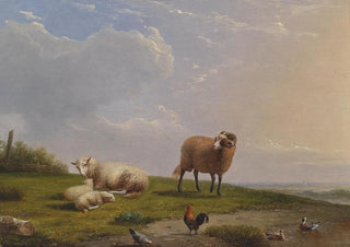 Frans van Severdonck - Schafe in Landschaft.webp