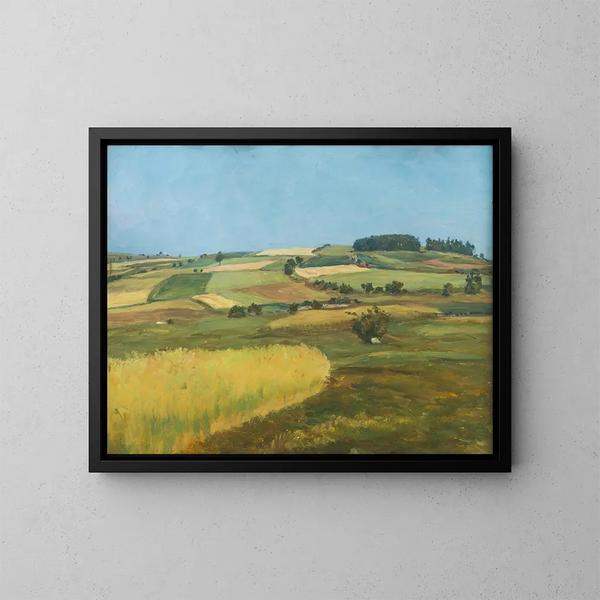 Berglandschaft - František Kaván — gerahmtes Bild an der Wand