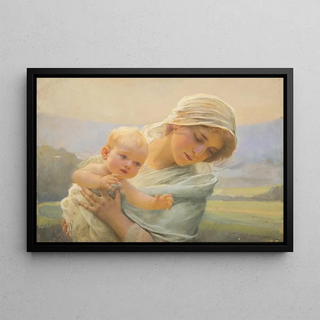 Frantisek Dvorak - Mother with a Child.webp