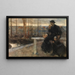 Der Witwer - Frantz Charlet — gerahmtes Bild an der Wand