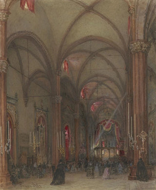 Franz Alt - Interieur van de Dom te Verona.webp