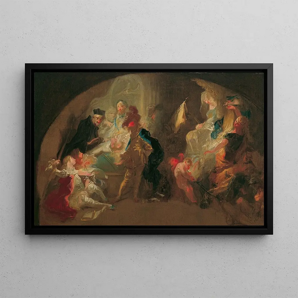Franz Anton Maulbertsch - Allegorie auf die Erziehung eines Kavaliers.webp
