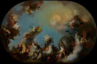 Franz Anton Maulbertsch - The Glorification of the Union of the Houses of Hapsburg and Lorraine.webp
