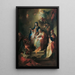 La Sainte Parenté - Franz Anton Maulbertsch — gerahmtes Bild an der Wand