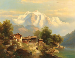 Franz Barbarini - Scene In Switzerland.webp