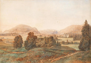 Franz Brenner - The steeple of Drnstein in Wachau valley.webp