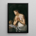 Die Bußfertige Heilige Maria Magdalena - Franz Carl Remp — gerahmtes Bild an der Wand