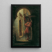 Garde de prison - Franz Czermak — gerahmtes Bild an der Wand