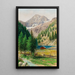 Mont Hochgolling dans les Schladminger Tauern - Franz Demel — gerahmtes Bild an der Wand