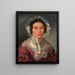 Maria Anna Burghardt née Stark 1777-1857 - Franz Dobiaschofsky — gerahmtes Bild an der Wand