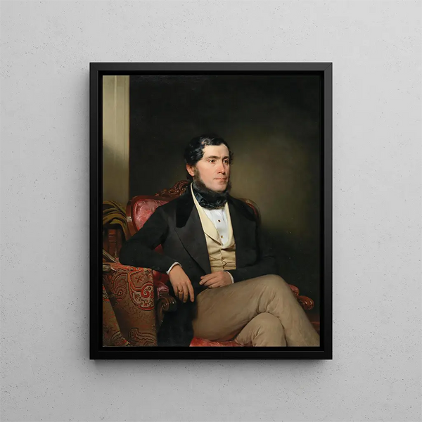 Franz Eybl - Imperial Count Moritz Ii Von Fries 18041887.webp