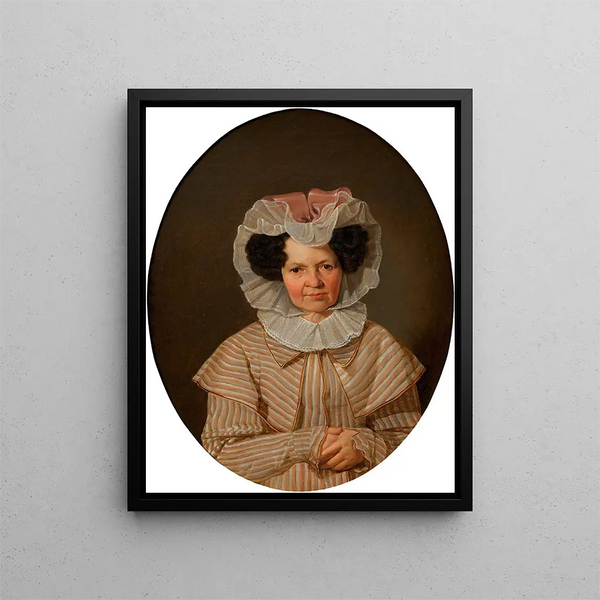 Thérèse Burger Bishop - Franz Eybl — gerahmtes Bild an der Wand