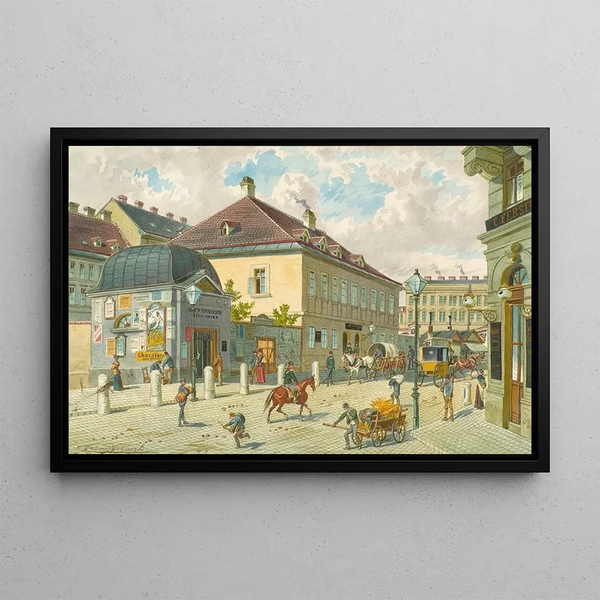 Franz Gerasch - Die Mariahilfer Linie in Wien.webp