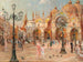 Venedig, eine lebendige Szene auf dem Markusplatz - Franz Guillery — Ansicht des Kunstwerks