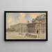 Oper in Wien - Franz Hoffelner — gerahmtes Bild an der Wand