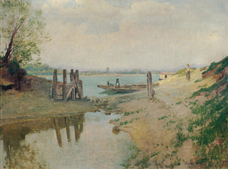Franz Horst - An der Donau bei Greifenstein.webp