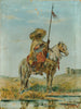 Mexikanische Reiter-Gemälde - Franz Josef Georg Illem — Ansicht des Kunstwerks