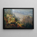 L'empereur Maximilien Ier à la chasse au bouquetin - Franz Krammer — gerahmtes Bild an der Wand