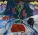 Ein Bison im Winter Der Rote Bison - Franz Marc — Ansicht des Kunstwerks