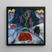 Ein Bison im Winter Der Rote Bison - Franz Marc — gerahmtes Bild an der Wand