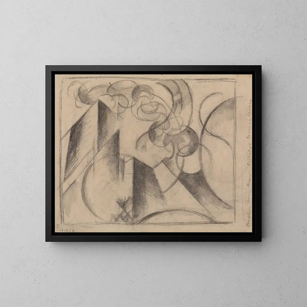 Franz Marc - Abstrakte Zeichnung.webp