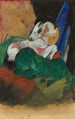 Pferd grün und weiß - Franz Marc — Ansicht des Kunstwerks