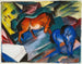 Pferd rot und blau - Franz Marc — Ansicht des Kunstwerks