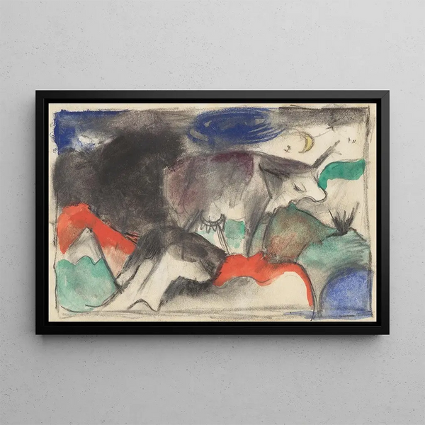 Franz Marc - Rotes Rind.webp