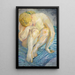Studie einer weiblichen Akt - Franz Marc — gerahmtes Bild an der Wand