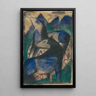 Franz Marc - Two Blue Horses.webp