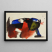 Zwei Tiere - Franz Marc — gerahmtes Bild an der Wand