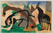 Zwei Schafe - Franz Marc — Ansicht des Kunstwerks
