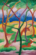 Belettes en jeu - Franz Marc — Ansicht des Kunstwerks