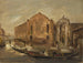 Promenade en gondole à Venise au Campo de l'Abazia - Franz Naager — Ansicht des Kunstwerks