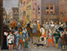 L'entrée du roi Rudolf de Habsbourg à Bâle en 1273 - Franz Pforr — Ansicht des Kunstwerks